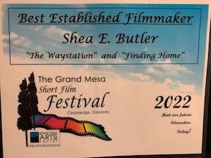 Best Established Film Maker- Grand Mesa Film Festival
